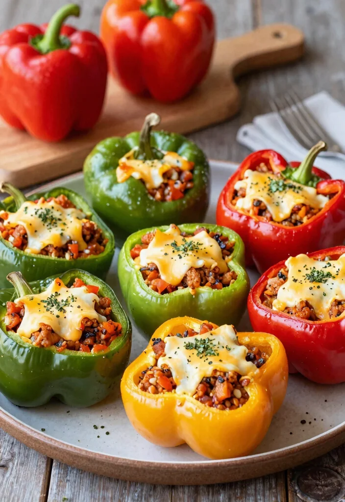 16 Cabbage and Hamburger Recipes for Cozy Budget Comfort Meals - 8. Hamburger and Cabbage Stuffed Peppers 1