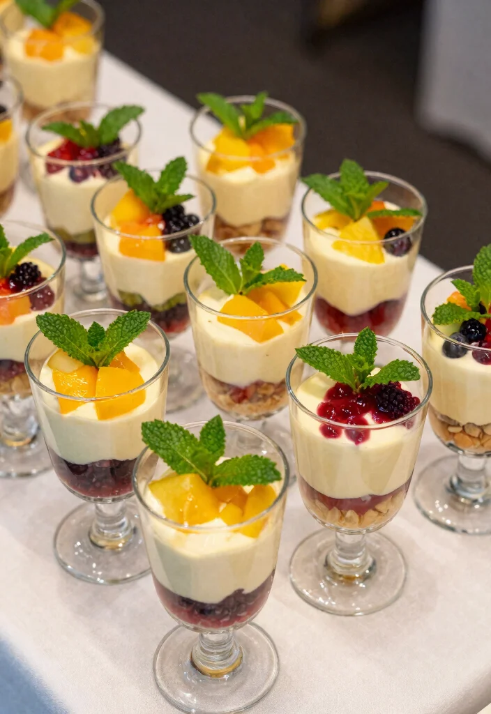 16 Cheesecake Birthday Cake Decoration Ideas: Elegant Fun Designs - 11. Layered Cheesecake Parfaits 1