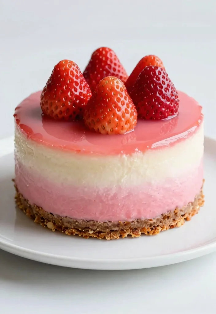 16 Cheesecake Birthday Cake Decoration Ideas: Elegant Fun Designs - 9. Ombre Delight 1