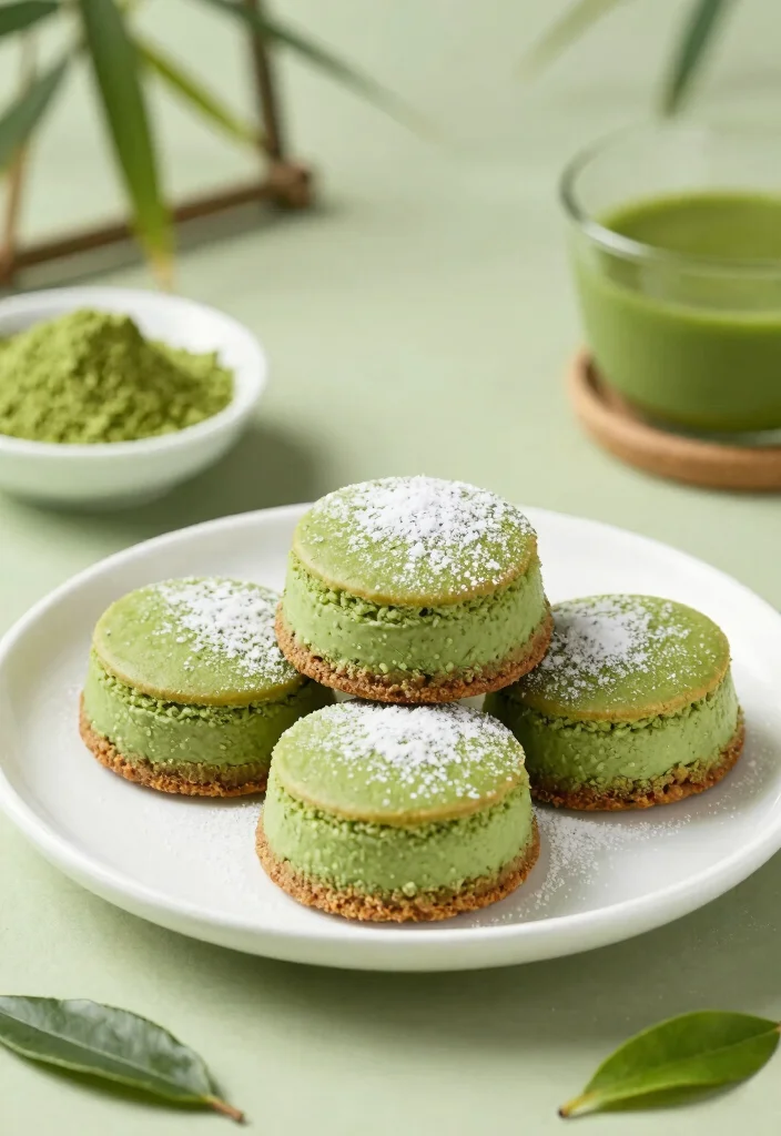 16 Cheesecake Cookies Recipes Ideas Soft Creamy Fusion - 6. Matcha Green Tea Cheesecake Cookies 1