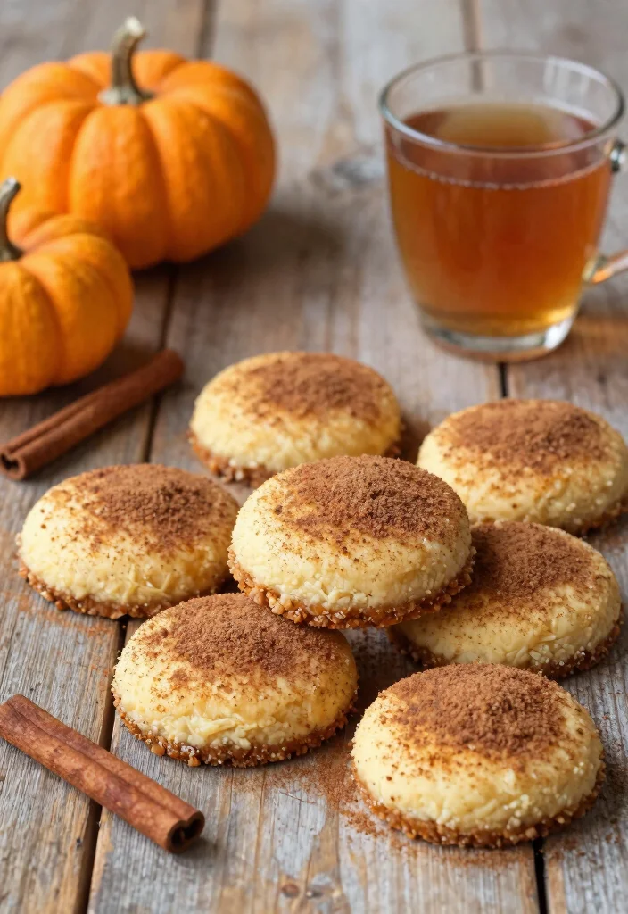 16 Cheesecake Cookies Recipes Ideas Soft Creamy Fusion - 7. Pumpkin Spice Cheesecake Cookies 1