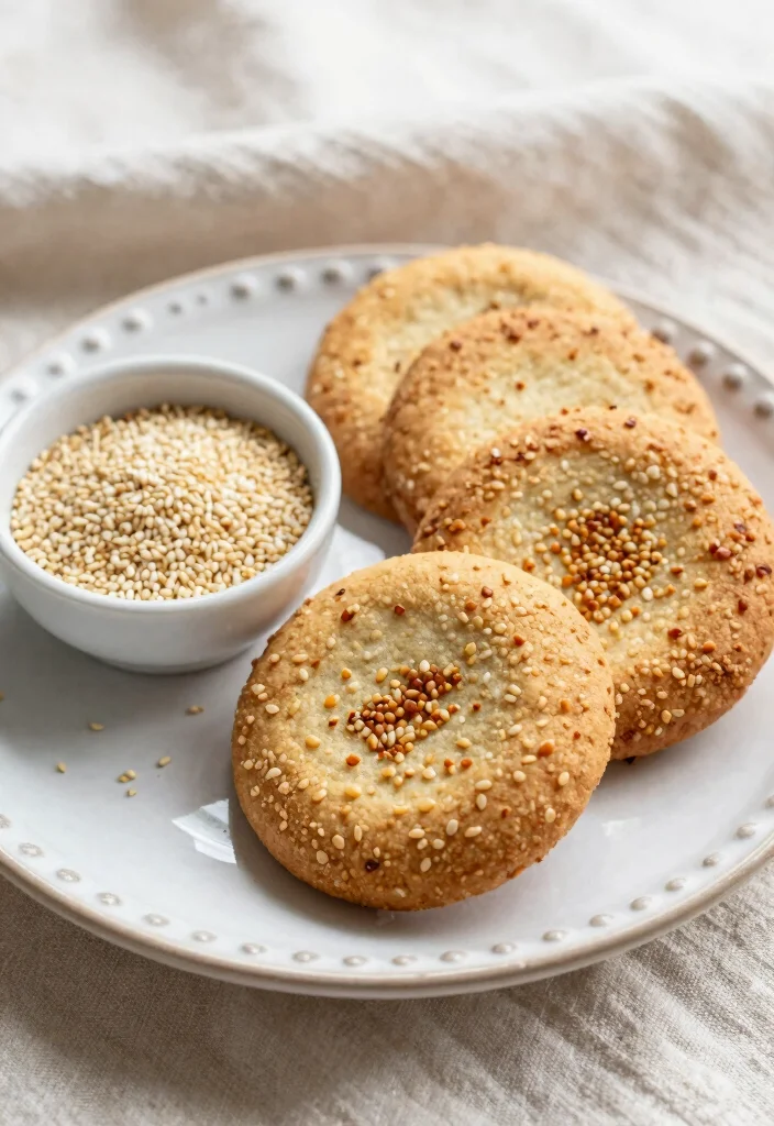 16 Chocolate Chipless Cookie Recipe Ideas: Simple Sweet Classics - 13. Sesame Cookies 1