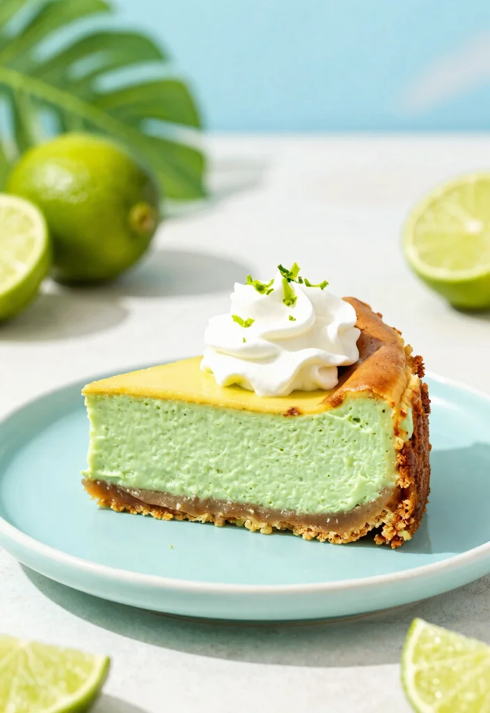 16 Cinnamon Roll Honey Bun Cheesecake Ideas: Ultimate Indulgence - 14. Key Lime Cinnamon Roll Honey Bun Cheesecake 1