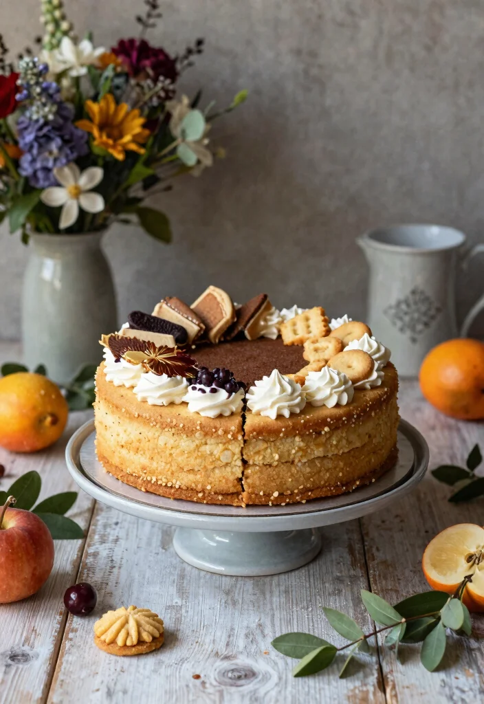 16 Cookie Cake Wedding Cakes Ideas for Your Fun Modern Dessert Table - 16. Cookie Cake with Seasonal Flavors 1