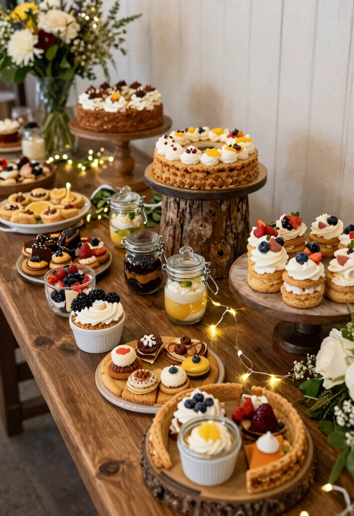 16 Cookie Cake Wedding Cakes Ideas for Your Fun Modern Dessert Table - 5. Rustic Cookie Cake Bar 1