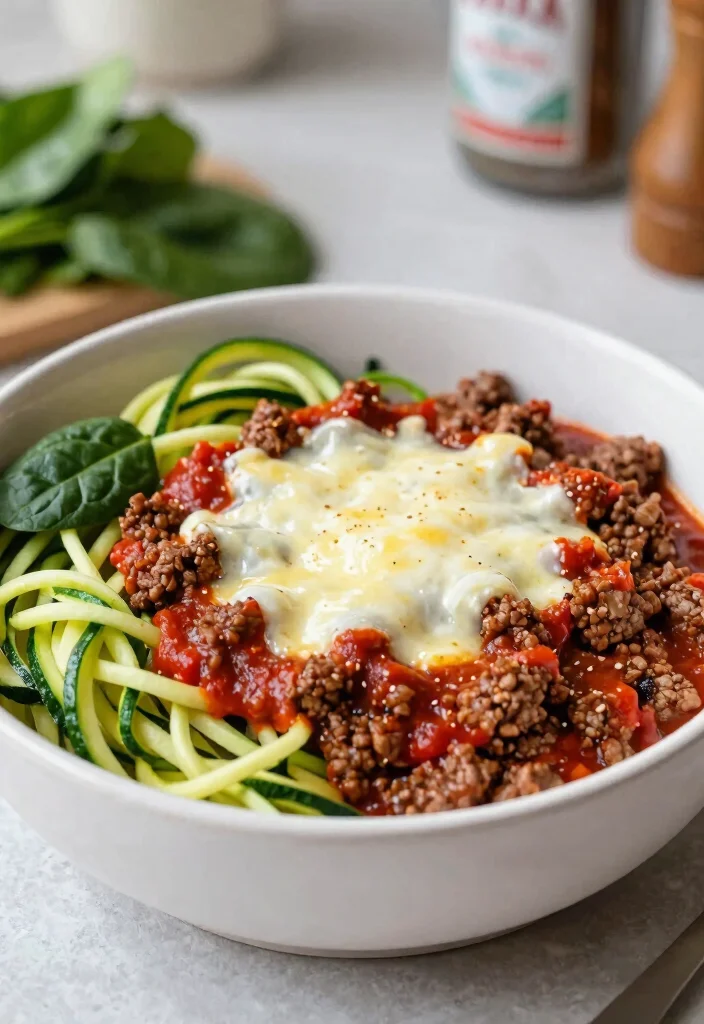 16 Hamburger in a Bowl Ideas: Low Carb Comfort - 3. Italian Style Hamburger Bowl 1