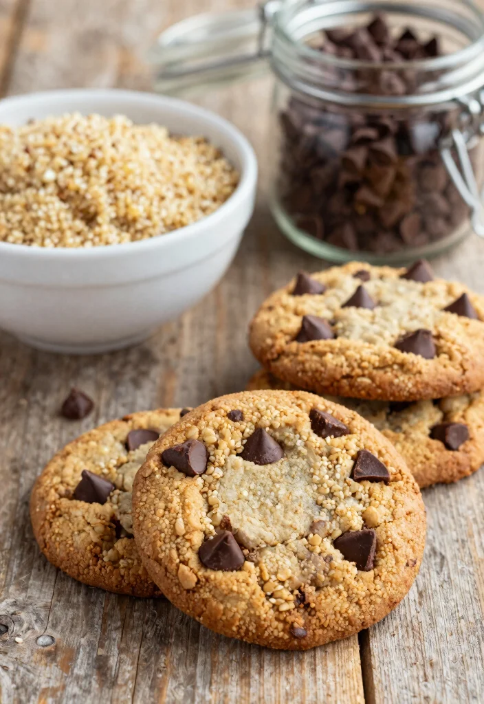 16 Healthy Cookie Recipe Ideas: Guilt-Free Treats - 11. Chocolate Chip Quinoa Cookies 1