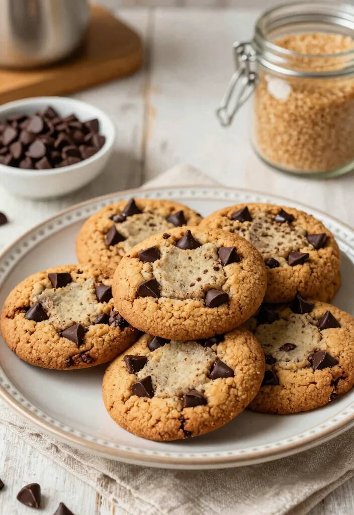 16 Healthy Cookie Recipe Ideas: Guilt-Free Treats - 3. Dark Chocolate Chip Cookies 1