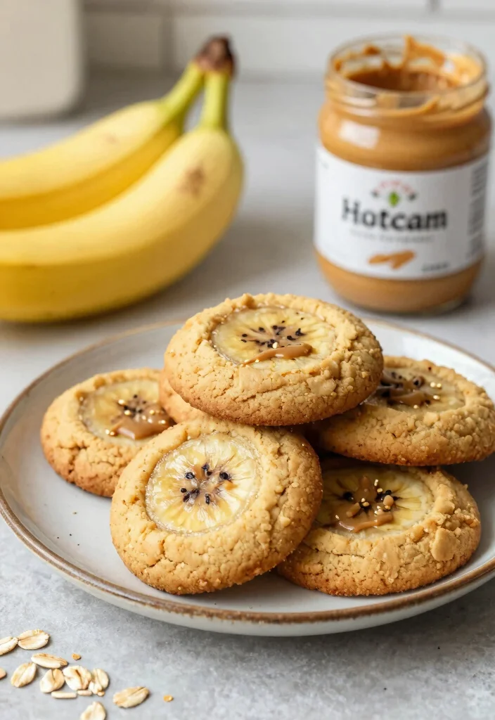 16 Healthy Cookie Recipe Ideas: Guilt-Free Treats - 4. Peanut Butter Banana Cookies 1