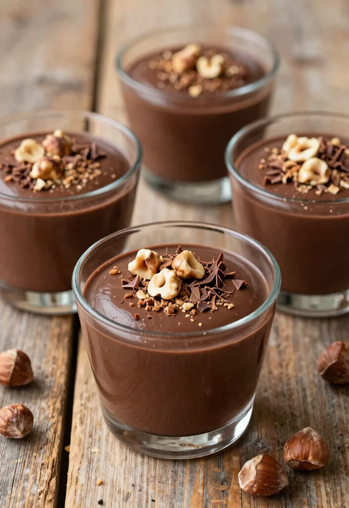 16 Homemade Pudding Recipe Ideas: Smooth, Creamy Classics - 13. Hazelnut Chocolate Pudding 1