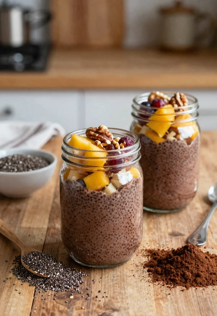 16 Homemade Pudding Recipe Ideas: Smooth, Creamy Classics - 4. Chocolate Chia Seed Pudding 1