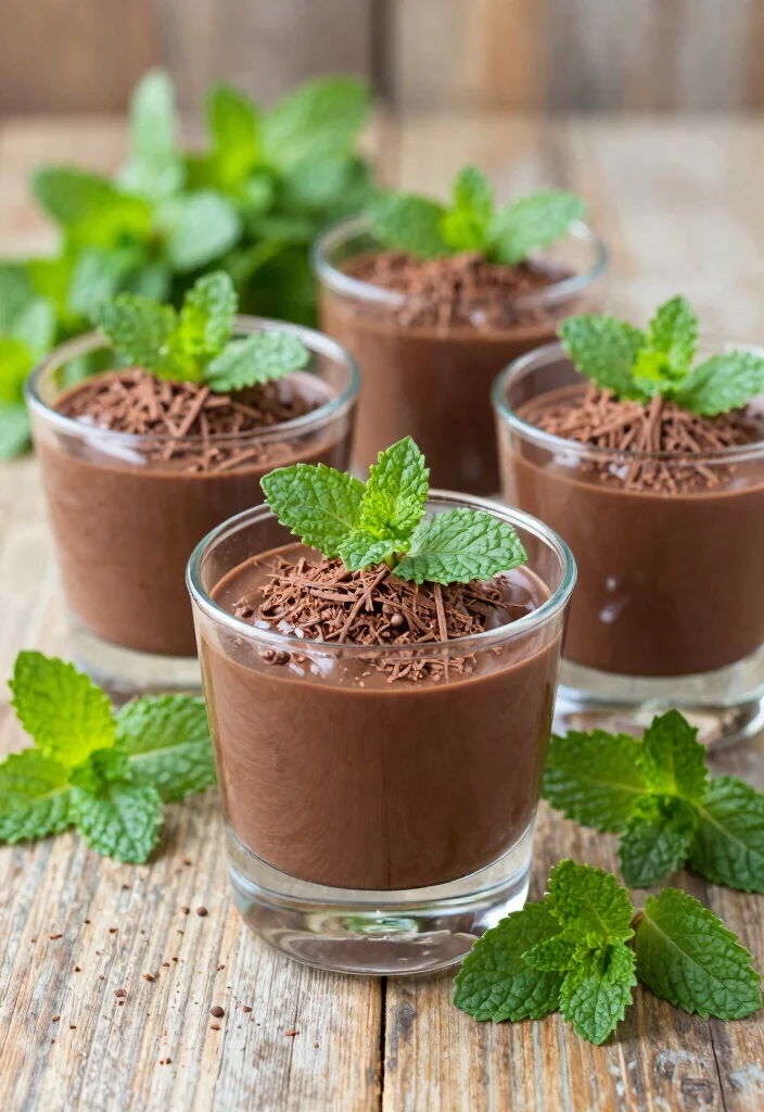 16 Homemade Pudding Recipe Ideas: Smooth, Creamy Classics - 7. Chocolate Mint Pudding 1