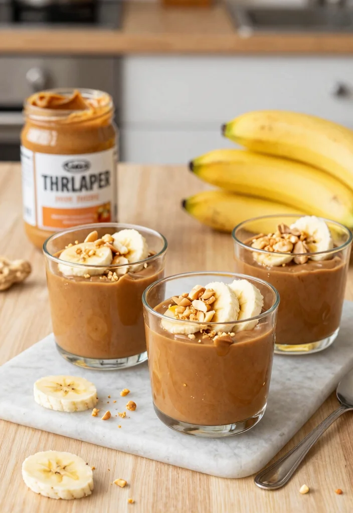 16 Homemade Pudding Recipe Ideas: Smooth, Creamy Classics - 9. Peanut Butter Banana Pudding 1