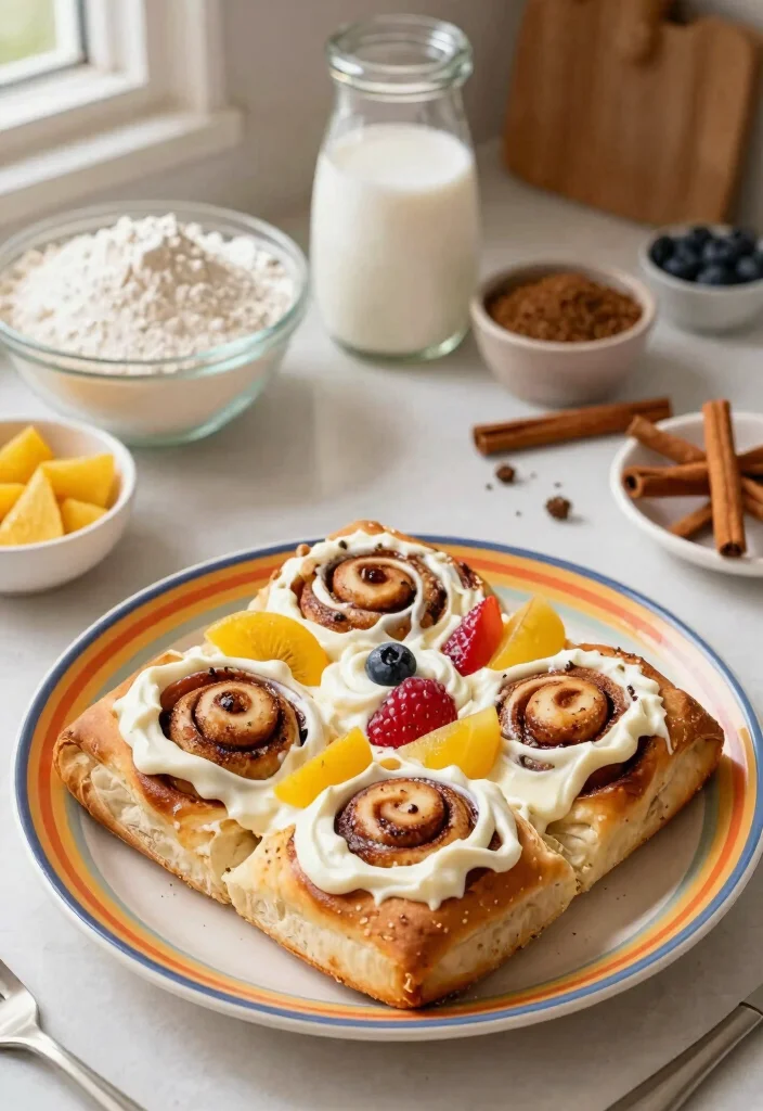 16 Pizza Dough Recipe Ideas: Soft, Chewy Homemade Bases - 13. Cinnamon Roll Pizza Dough 1