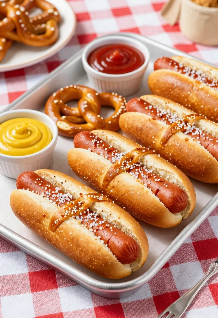 16 Sourdough Discard Pretzels Ideas: Soft Chewy Treats - 11. Hot Dog Sourdough Pretzels 1