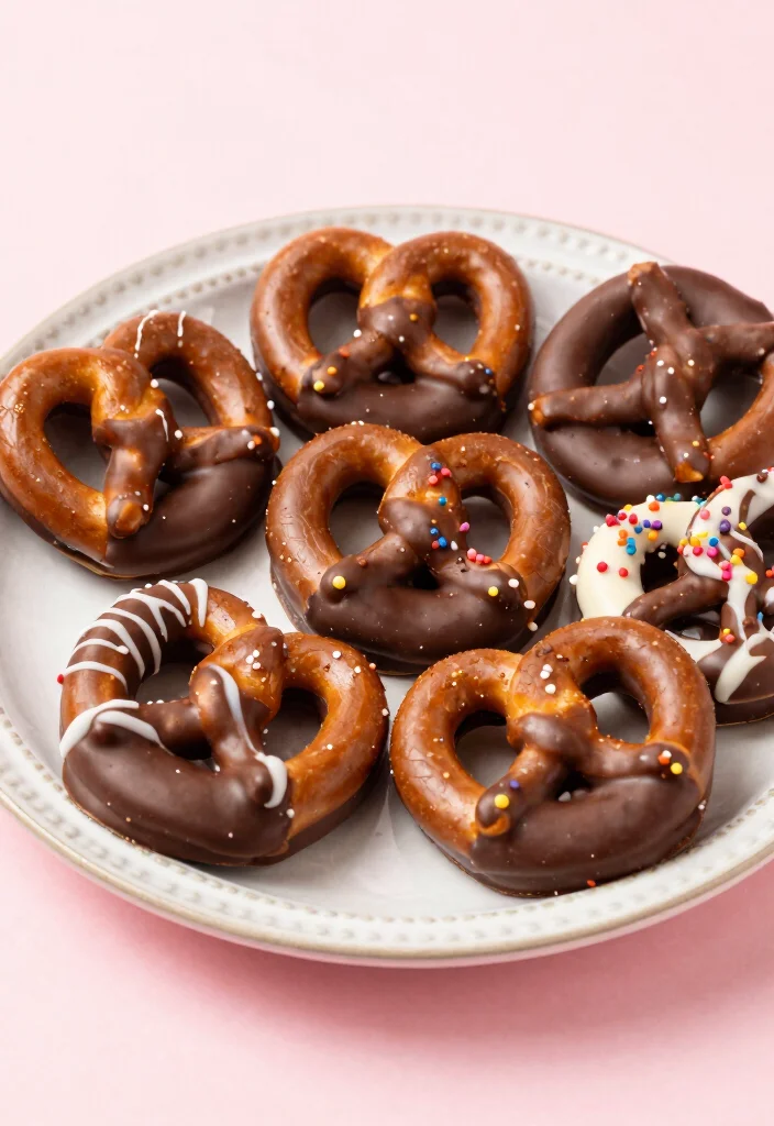 16 Sourdough Discard Pretzels Ideas: Soft Chewy Treats - 13. Chocolate-Dipped Sourdough Pretzels 1