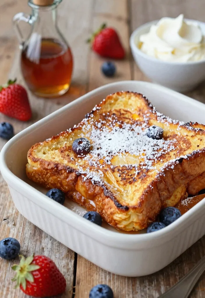 16 Sourdough French Toast Casserole Ideas: Cozy Brunch Bake - 1. Classic Sourdough French Toast Casserole 1