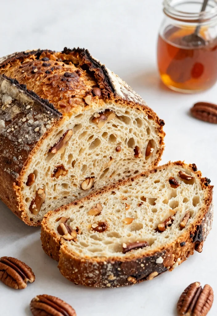 16 Sourdough Inclusion Ideas: Flavor-Packed Loaves - 16. Maple and Pecan 1