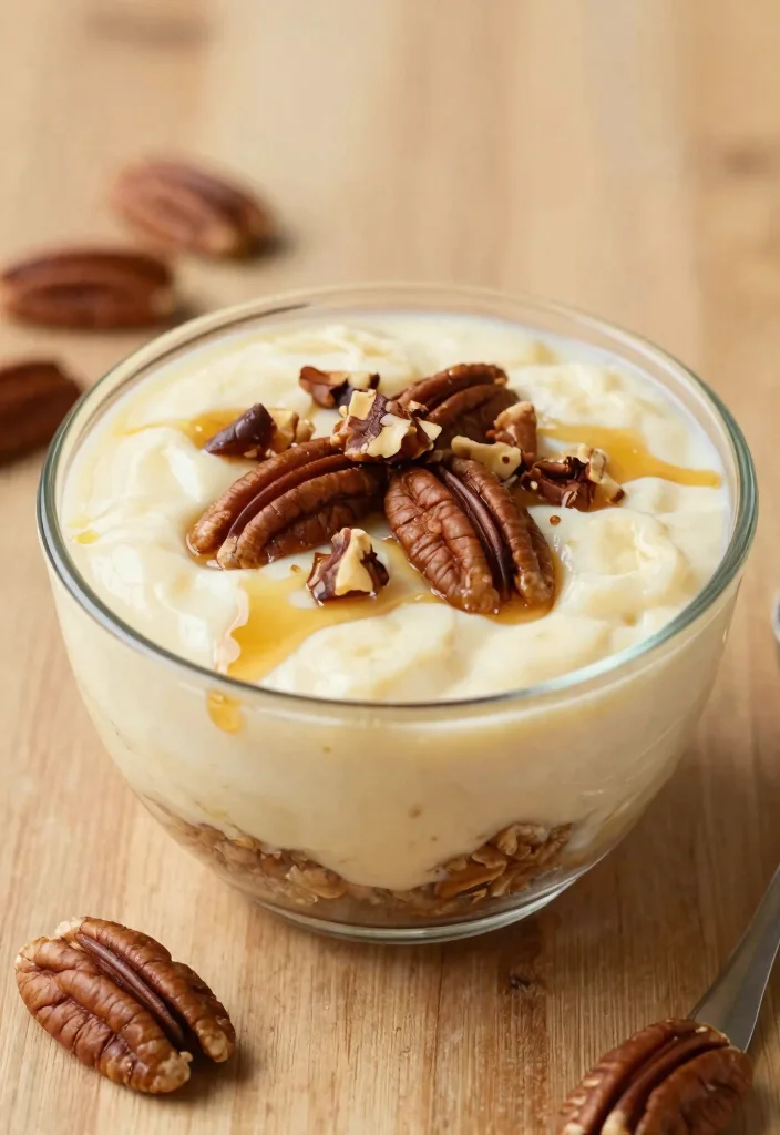 16 Vegan Banana Pudding Ideas: Plant-Based Classic Dessert - 10. Maple Pecan Vegan Banana Pudding 1