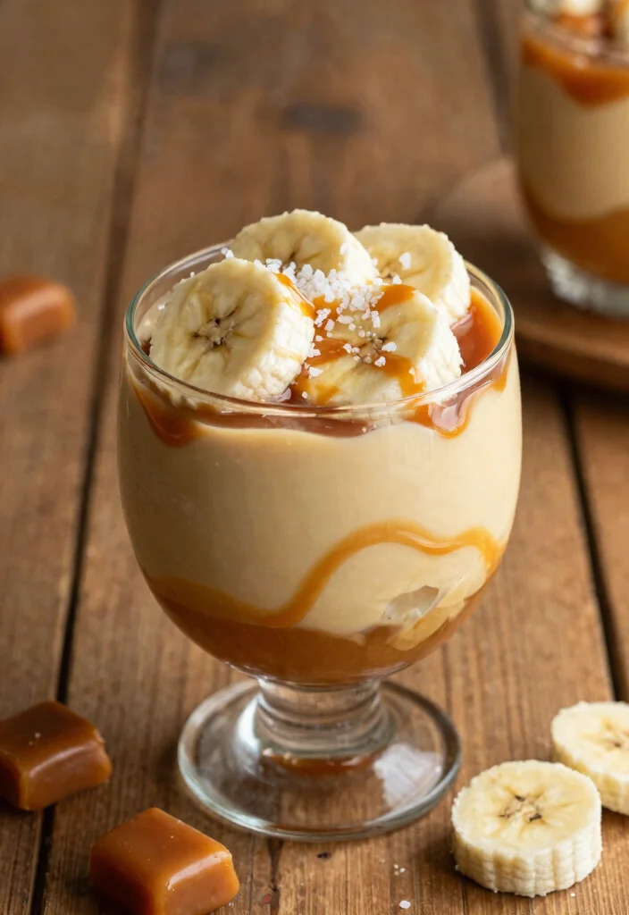 16 Vegan Banana Pudding Ideas: Plant-Based Classic Dessert - 11. Caramel Vegan Banana Pudding 1