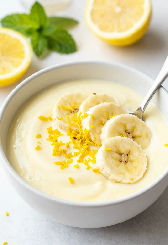 16 Vegan Banana Pudding Ideas: Plant-Based Classic Dessert - 12. Lemon Vegan Banana Pudding 1