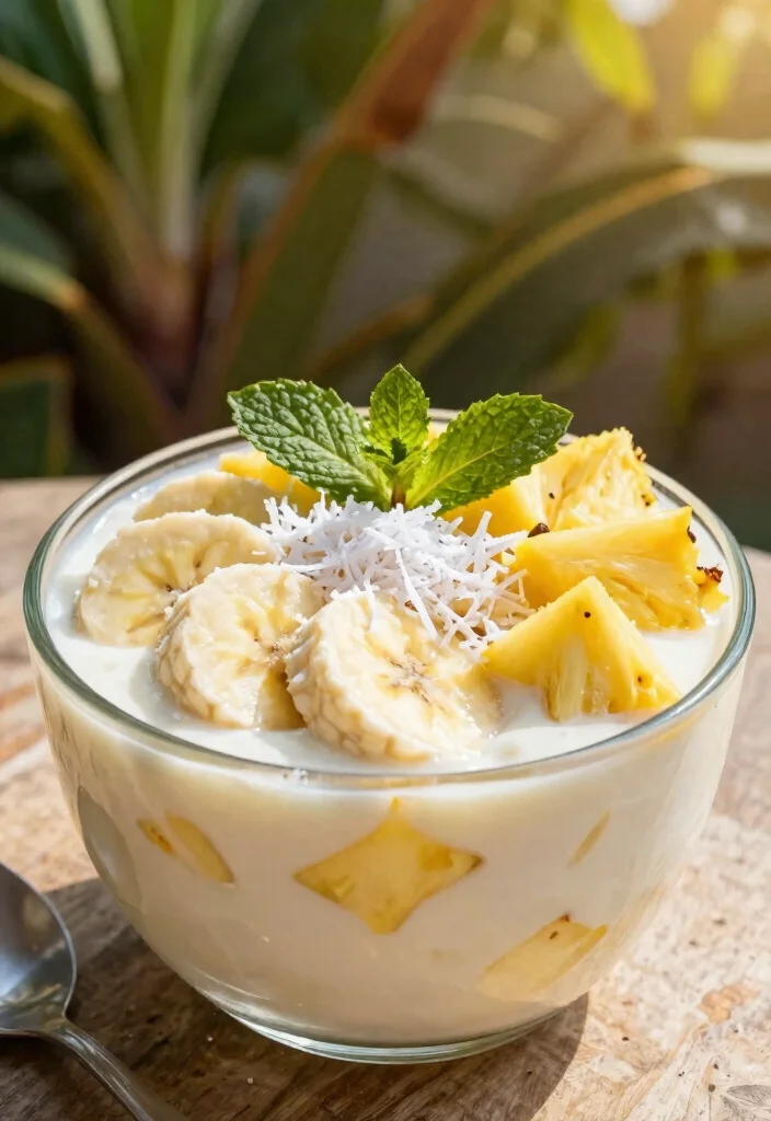 16 Vegan Banana Pudding Ideas: Plant-Based Classic Dessert - 15. Tropical Vegan Banana Pudding 1