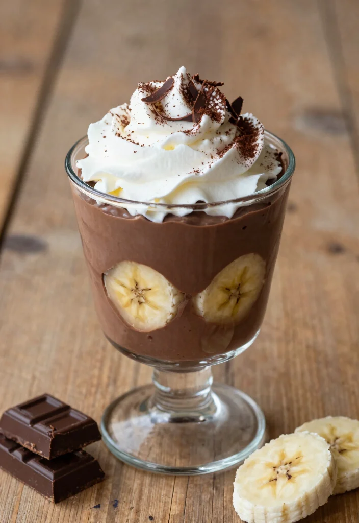 16 Vegan Banana Pudding Ideas: Plant-Based Classic Dessert - 2. Chocolate Vegan Banana Pudding 1