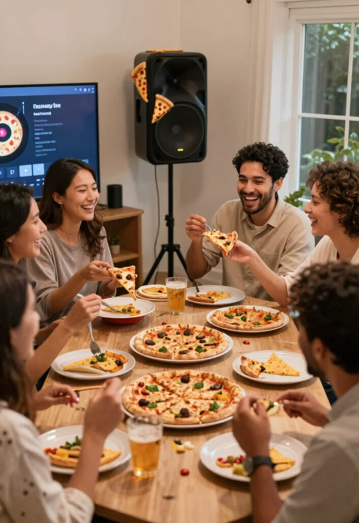 17 Adorable Pizza Baby Shower Ideas for a Themed Celebration - 13. Pizza Playlist 1