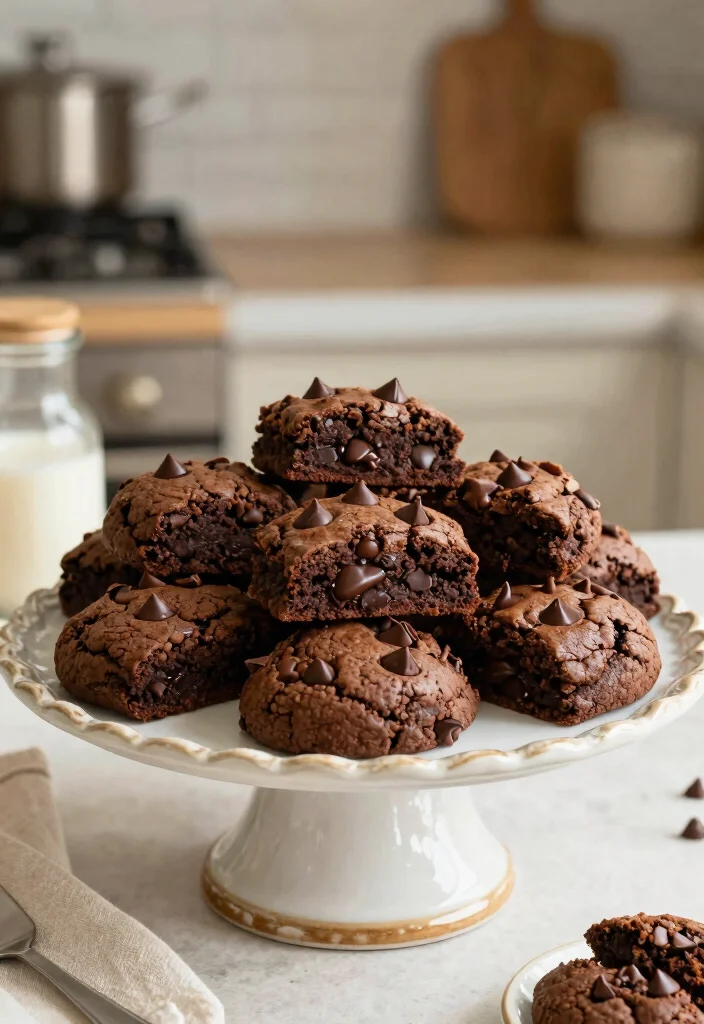 17 Brownie Mix Recipes Boxed Easy Upgrades - 8. Chocolate Chip Brownie Cookies 1