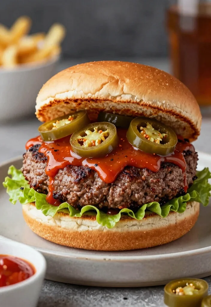 17 Cheap Hamburger Meals Ideas: Budget-Friendly Classics - 16. Sweet and Spicy Burgers 1