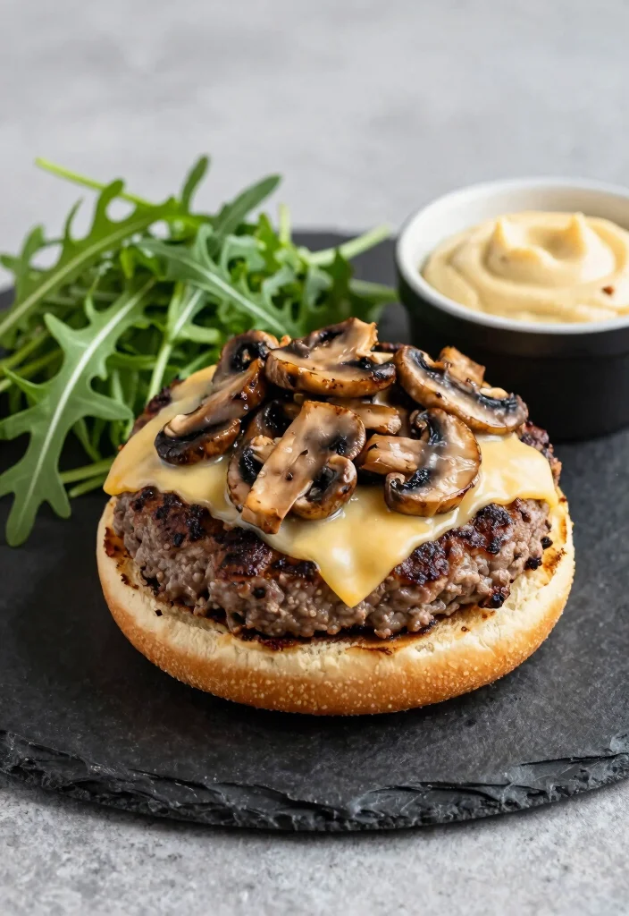 17 Cheap Hamburger Meals Ideas: Budget-Friendly Classics - 7. Mushroom Swiss Burgers 1