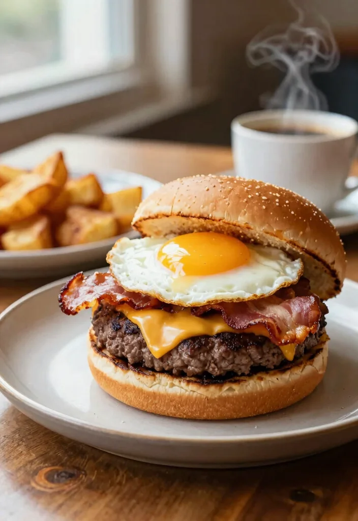 17 Cheap Hamburger Meals Ideas: Budget-Friendly Classics - 8. Breakfast Burgers 1