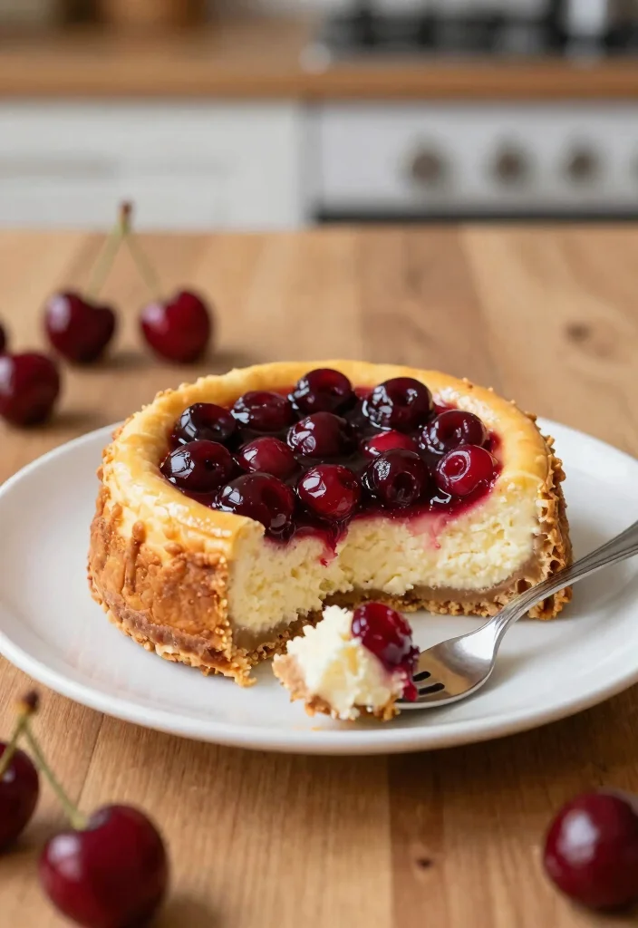 17 Cherry Cheesecake Recipe Ideas: Classic Sweet Tart Flavor - 1. Classic Gluten-Free Cherry Cheesecake 1