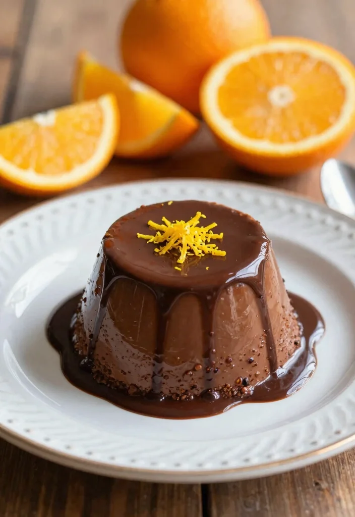 17 Chocolate Pudding Cake Ideas: Moist, Rich Comfort Desserts - 11. Chocolate Pudding Cake with Orange Zest 1