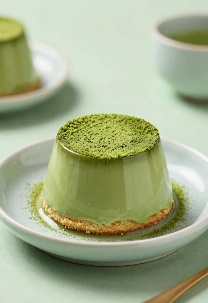 17 Custard Bread Pudding Recipe Ideas: Old Fashioned Comfort - 14. Matcha Green Tea Custard Bread Pudding 1