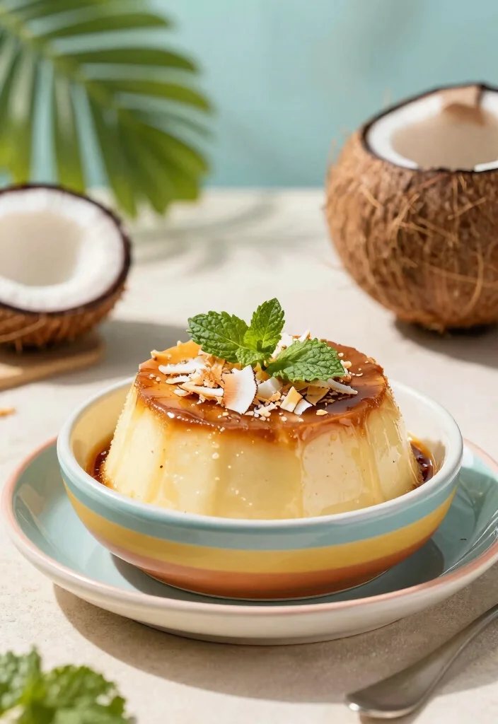 17 Custard Bread Pudding Recipe Ideas: Old Fashioned Comfort - 8. Coconut Custard Bread Pudding 1