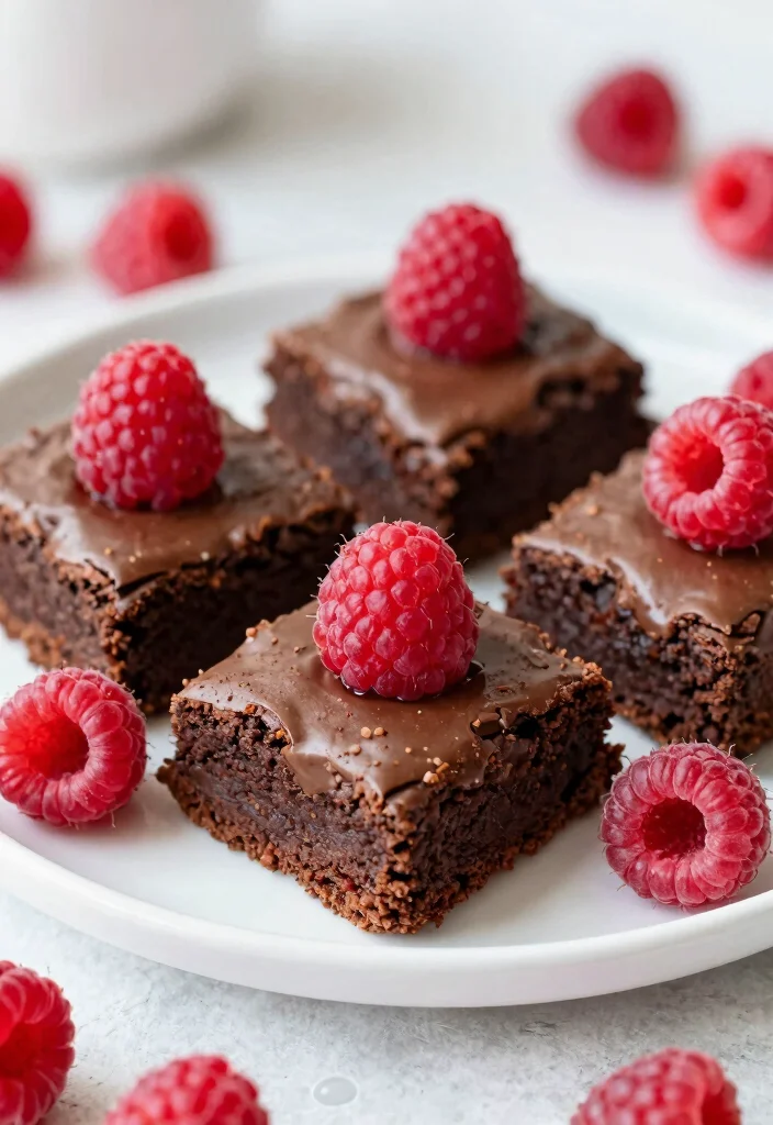 17 Fudge Brownie Cookies Ideas with Rich Crackly Tops - 8. Raspberry Fudge Brownie Cookies 1