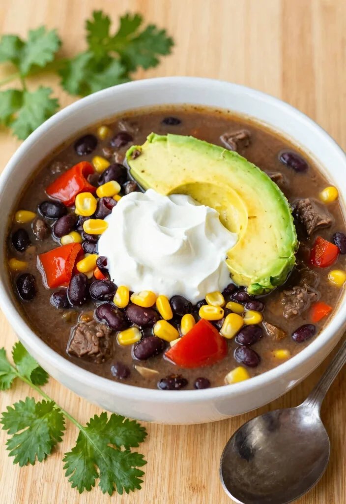 17 Hearty Soups with Hamburger Meat: Cozy Bowls for Healthy Living - 3. Southwest Beef Soup 1
