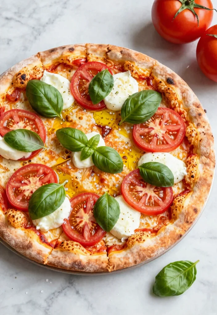 17 Low Carb Pizza Ideas: Keto Friendly Comfort Food - 3. Margherita Cauliflower Pizza 1