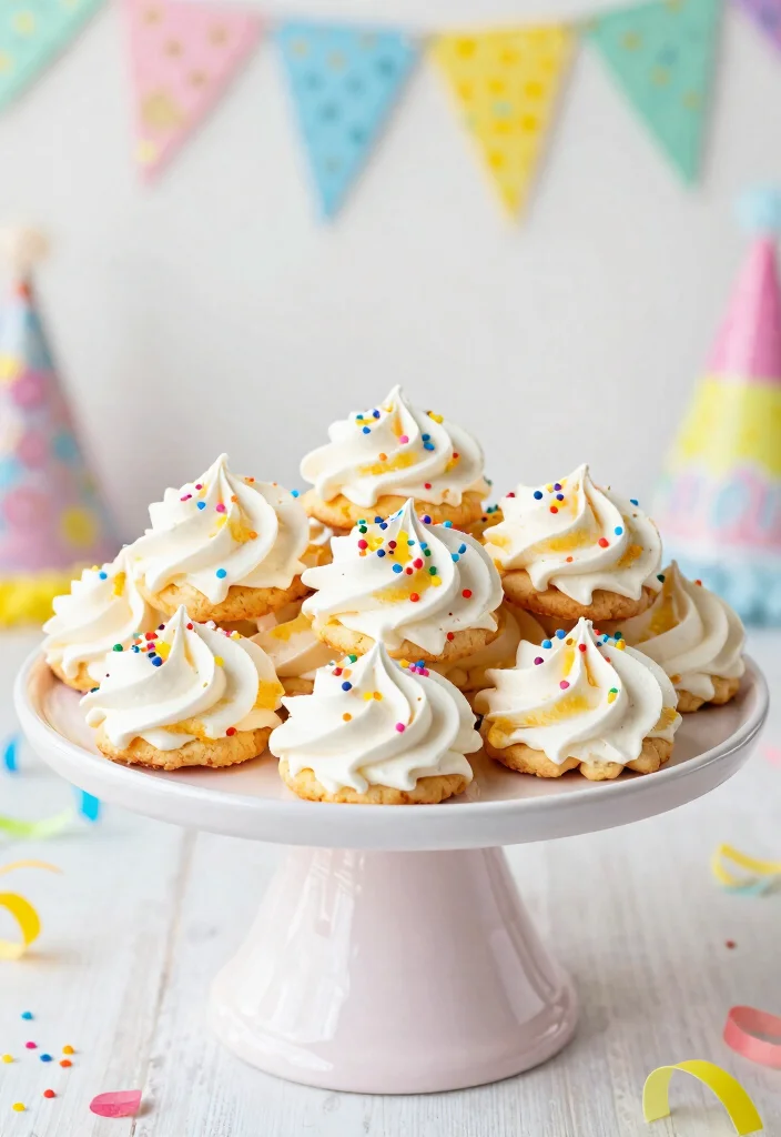 17 Meringue Cookie Recipe Ideas: Light, Airy Sweet Bites - 10. Funfetti Meringue Cookies 1