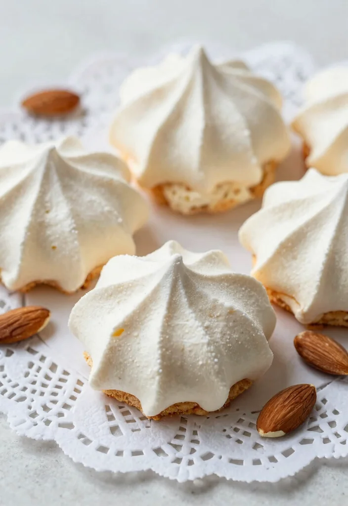 17 Meringue Cookie Recipe Ideas: Light, Airy Sweet Bites - 17. Vanilla Almond Meringue Cookies 1