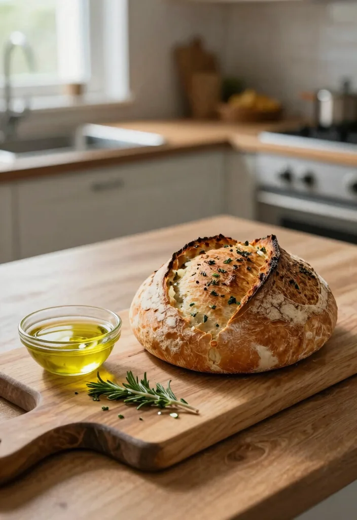 17 Sourdough Loaf Bread Recipe Ideas for a Classic Tangy Crumb - 2. Herb and Garlic Sourdough 1