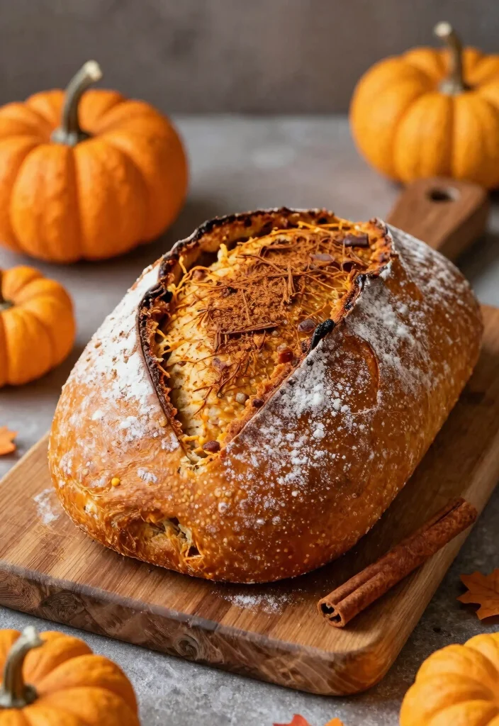 17 Sourdough Loaf Bread Recipe Ideas for a Classic Tangy Crumb - 8. Pumpkin Spice Sourdough 1