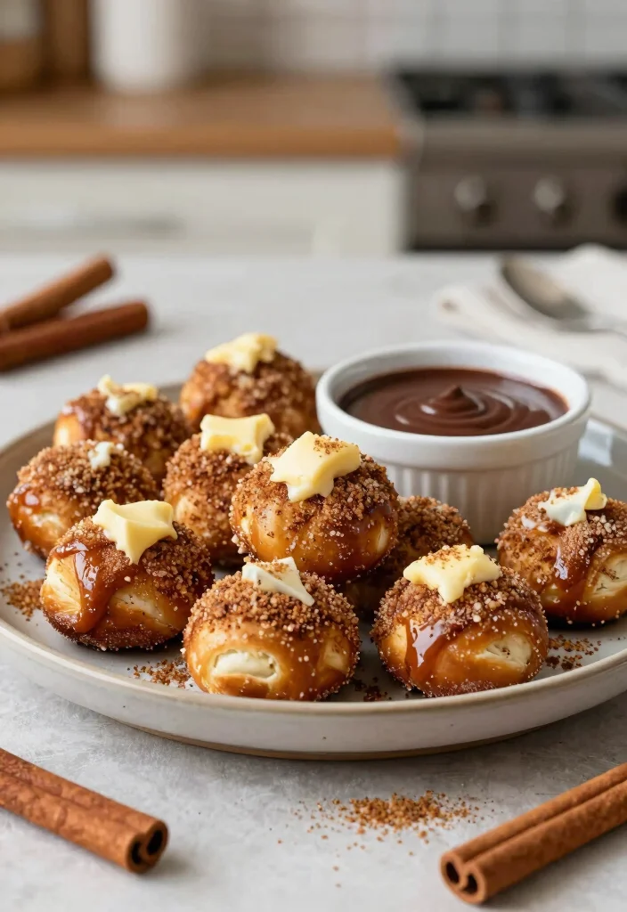17 Sourdough Pretzel Bites Ideas: Chewy Salty Snacks - 5. Sweet Cinnamon Sugar Sourdough Pretzel Bites 1