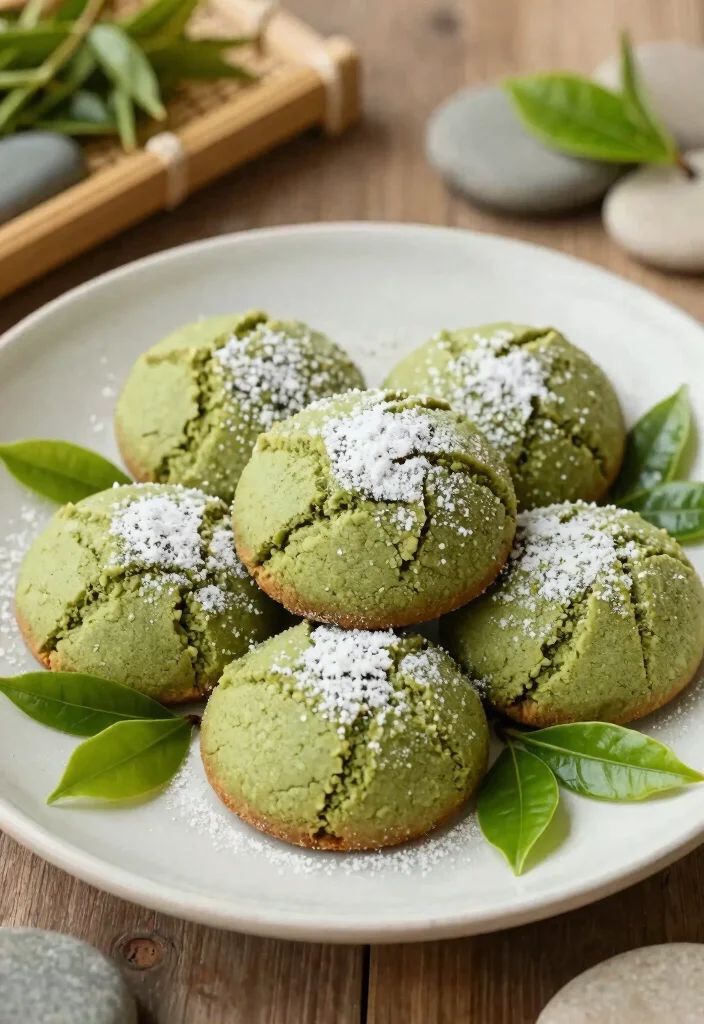 18 Crumbl Copycat Cookie Recipe Ideas Thick Chewy Favorites - 10. Matcha Green Tea Cookies 1