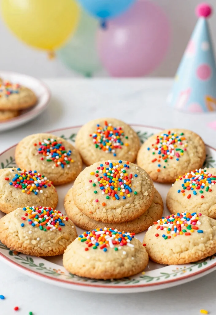 18 Crumbl Copycat Cookie Recipe Ideas Thick Chewy Favorites - 14. Funfetti Sugar Cookies 1