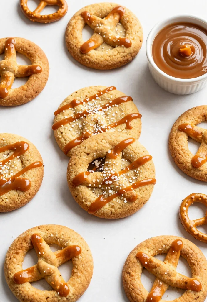 18 Crumbl Copycat Cookie Recipe Ideas Thick Chewy Favorites - 4. Salted Caramel Pretzel Crunch 1
