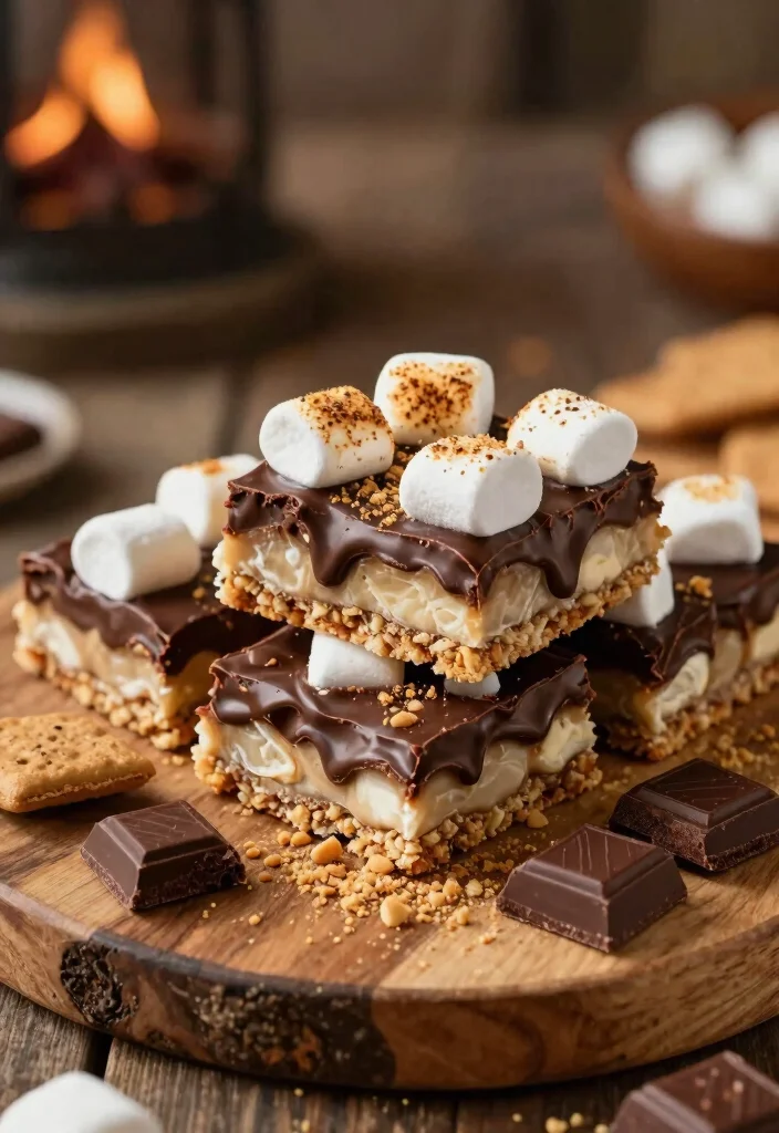 18 Crumbl Copycat Cookie Recipe Ideas Thick Chewy Favorites - 5. S'mores Cookie Bars 1