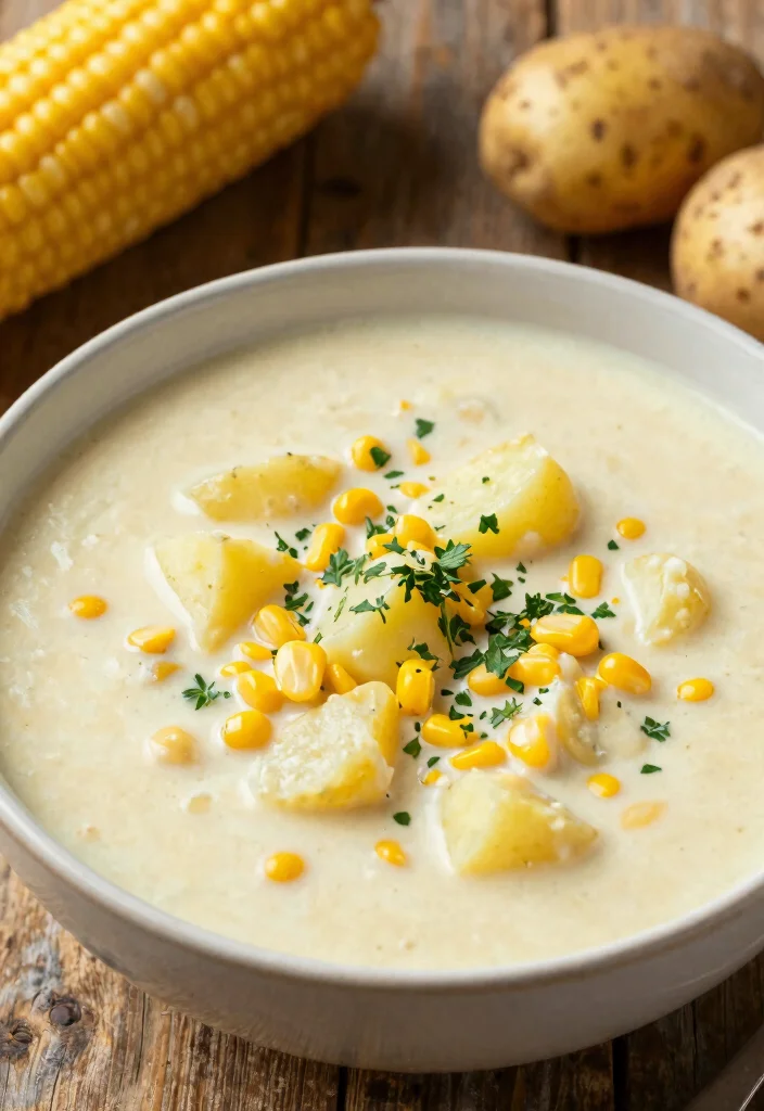 18 Hamburger Soup Recipe Crockpot Ideas Set and Forget Comfort - 16. Chowder-Style Hamburger Soup 1