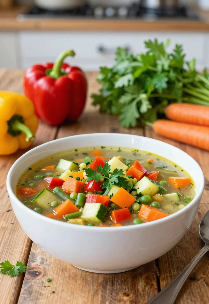 18 Hamburger Soup Recipe Crockpot Ideas Set and Forget Comfort - 5. Vegetable Hamburger Soup 1